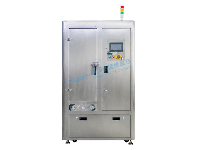 Fully automatic steel mesh cleaning machine