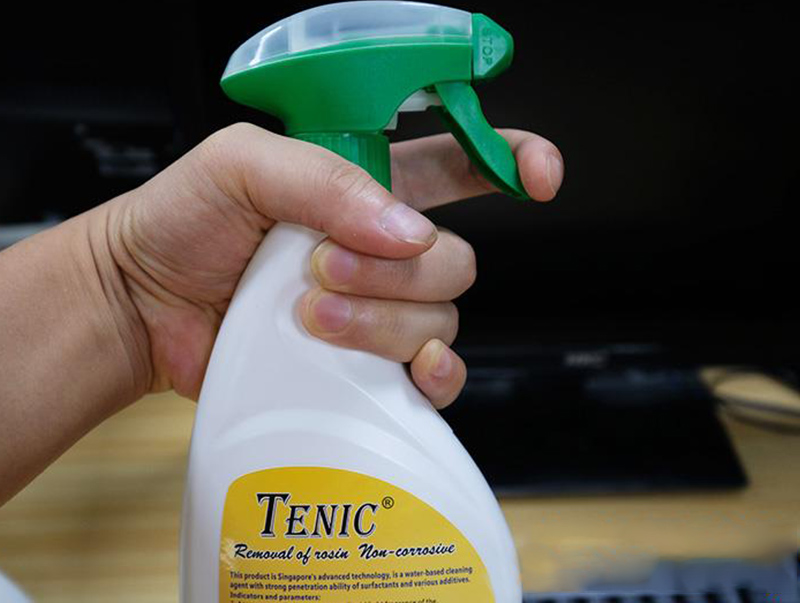 Wave soldering/reflow soldering furnace cleaning